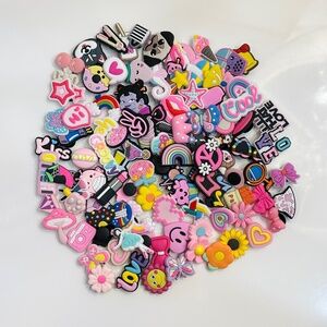 100 Girly Croc Charms